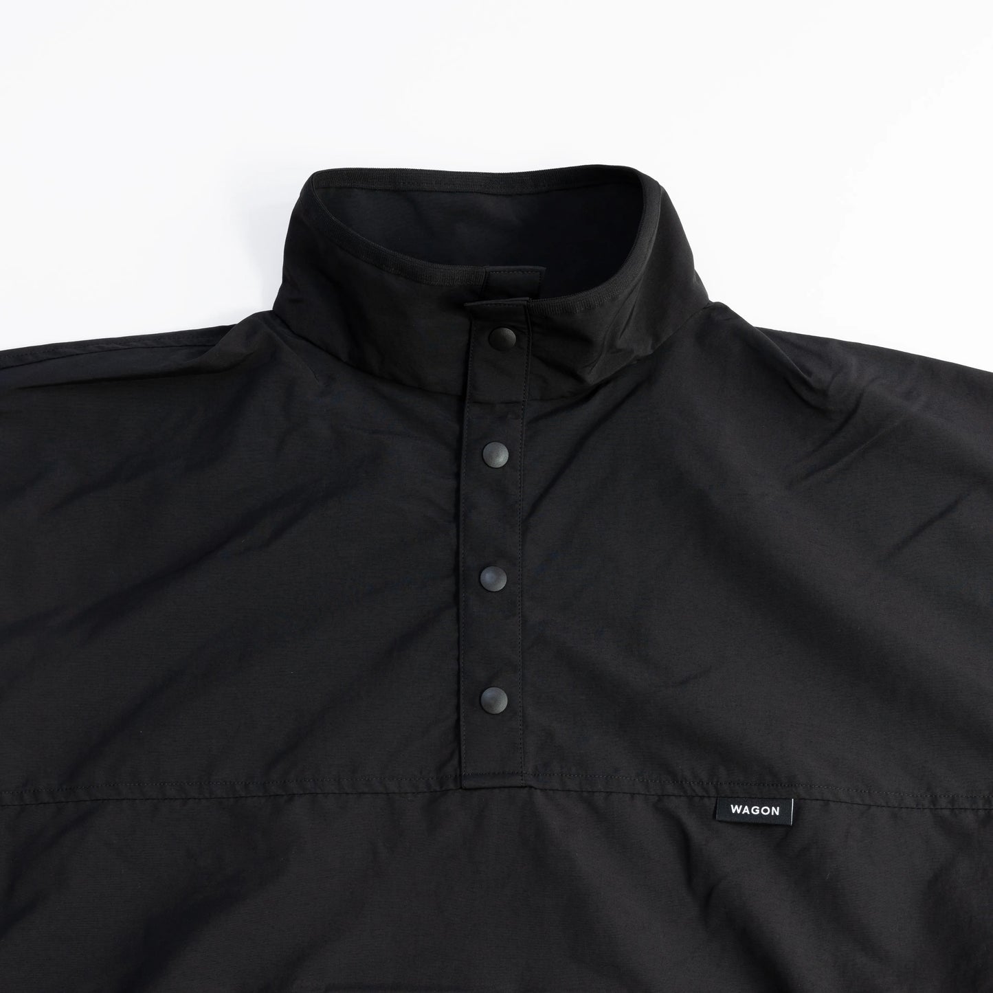CYPRESS SNAP PULL OVER - BLACK