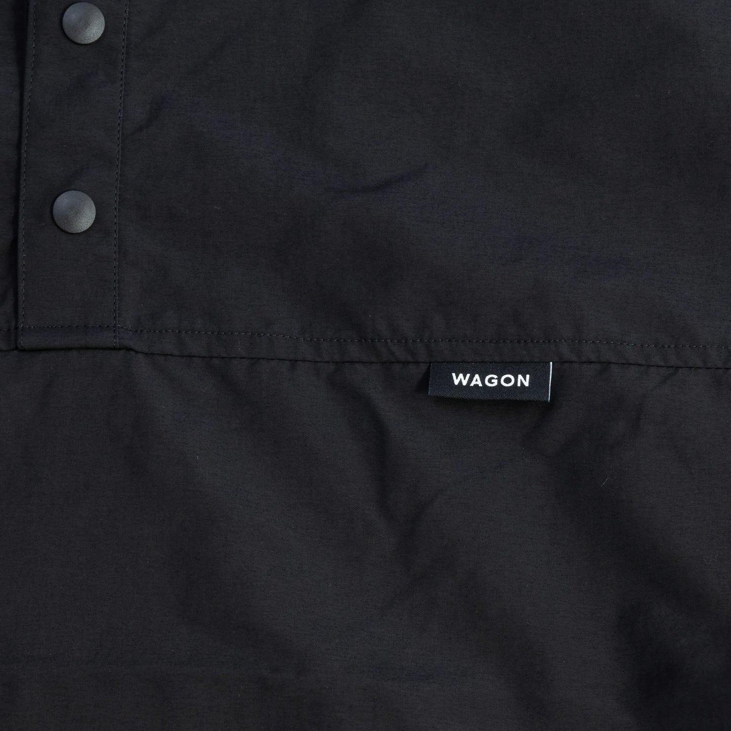 CYPRESS SNAP PULL OVER - BLACK