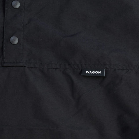 CYPRESS SNAP PULL OVER - BLACK