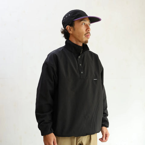 CYPRESS SNAP PULL OVER - BLACK