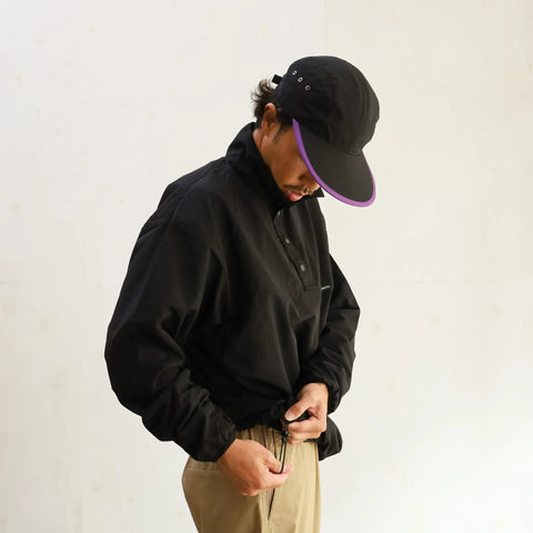 CYPRESS SNAP PULL OVER - BLACK