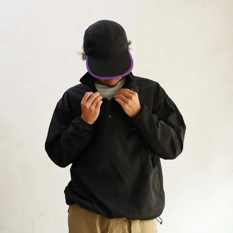 CYPRESS SNAP PULL OVER - BLACK