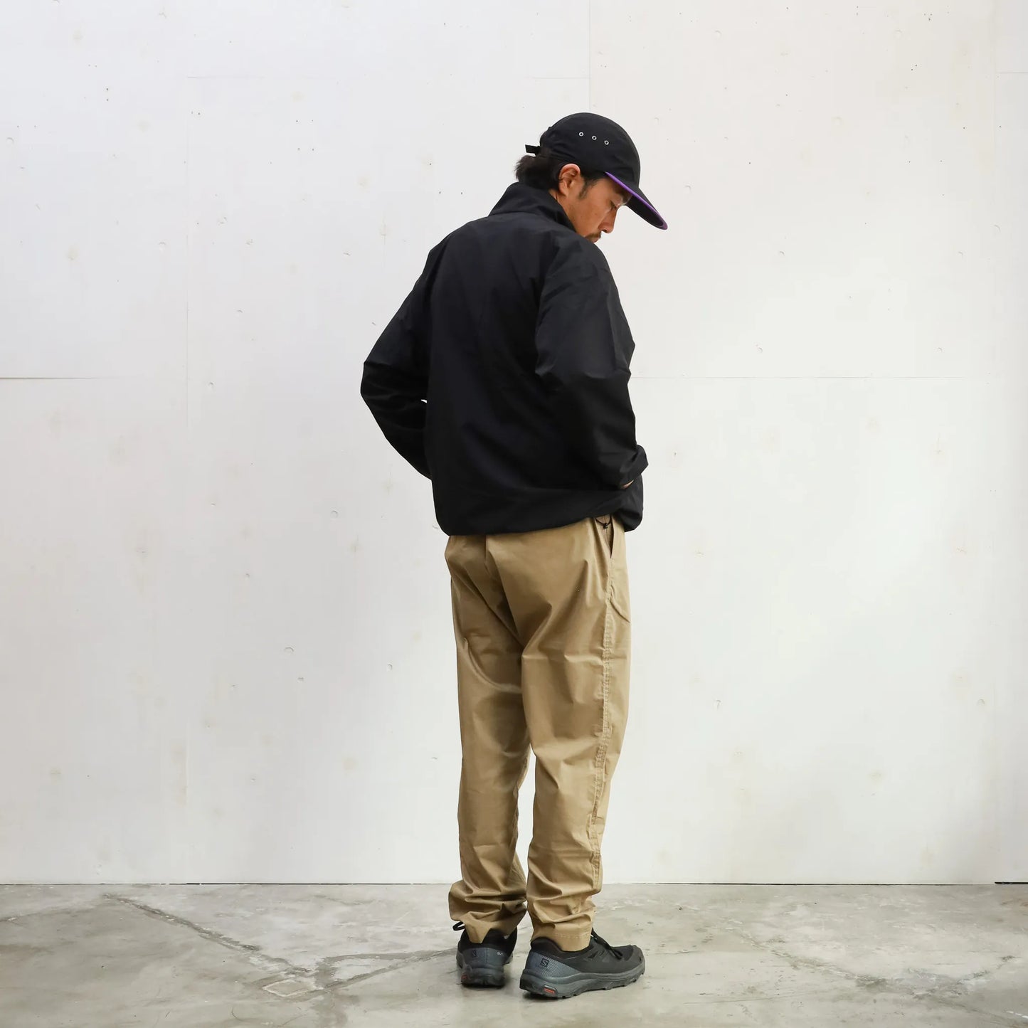 CYPRESS SNAP PULL OVER - BLACK