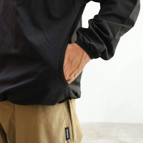 CYPRESS SNAP PULL OVER - BLACK