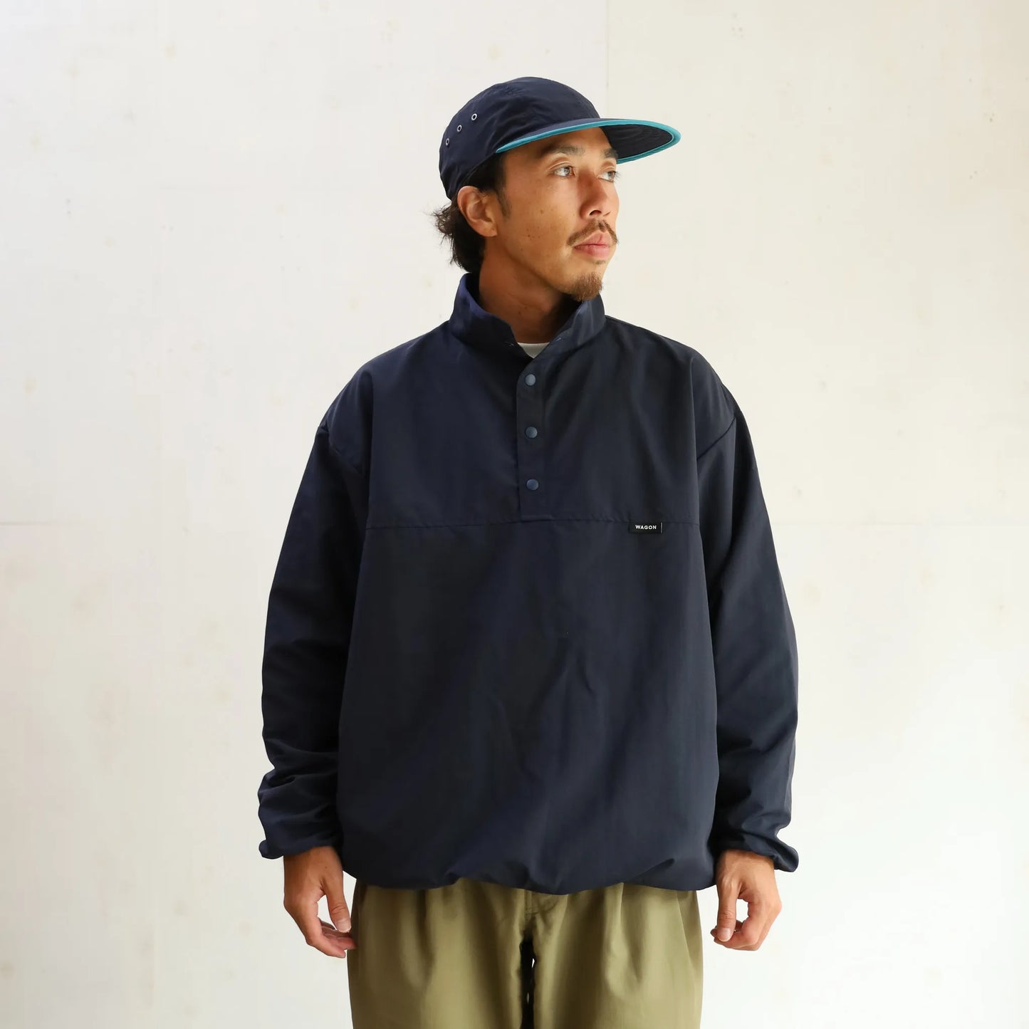 CYPRESS SNAP PULL OVER - NAVY