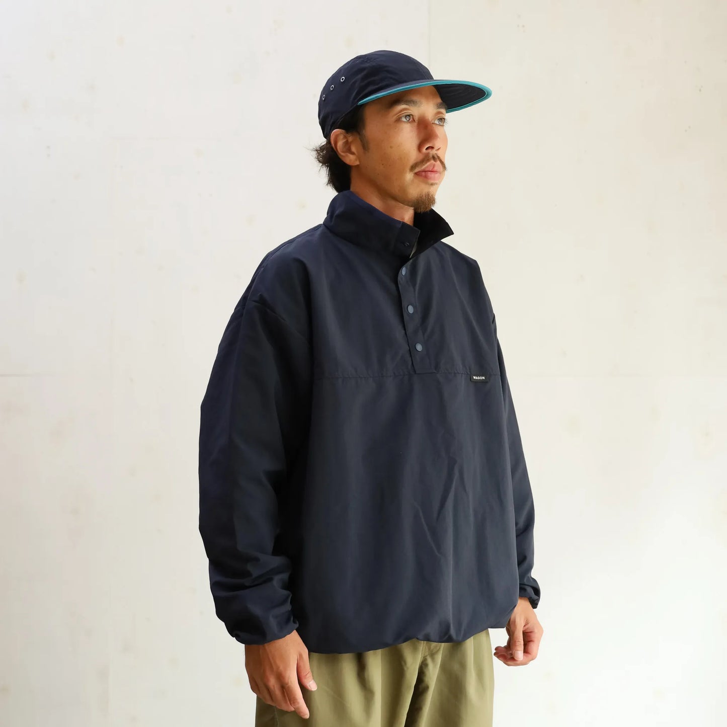 CYPRESS SNAP PULL OVER - NAVY