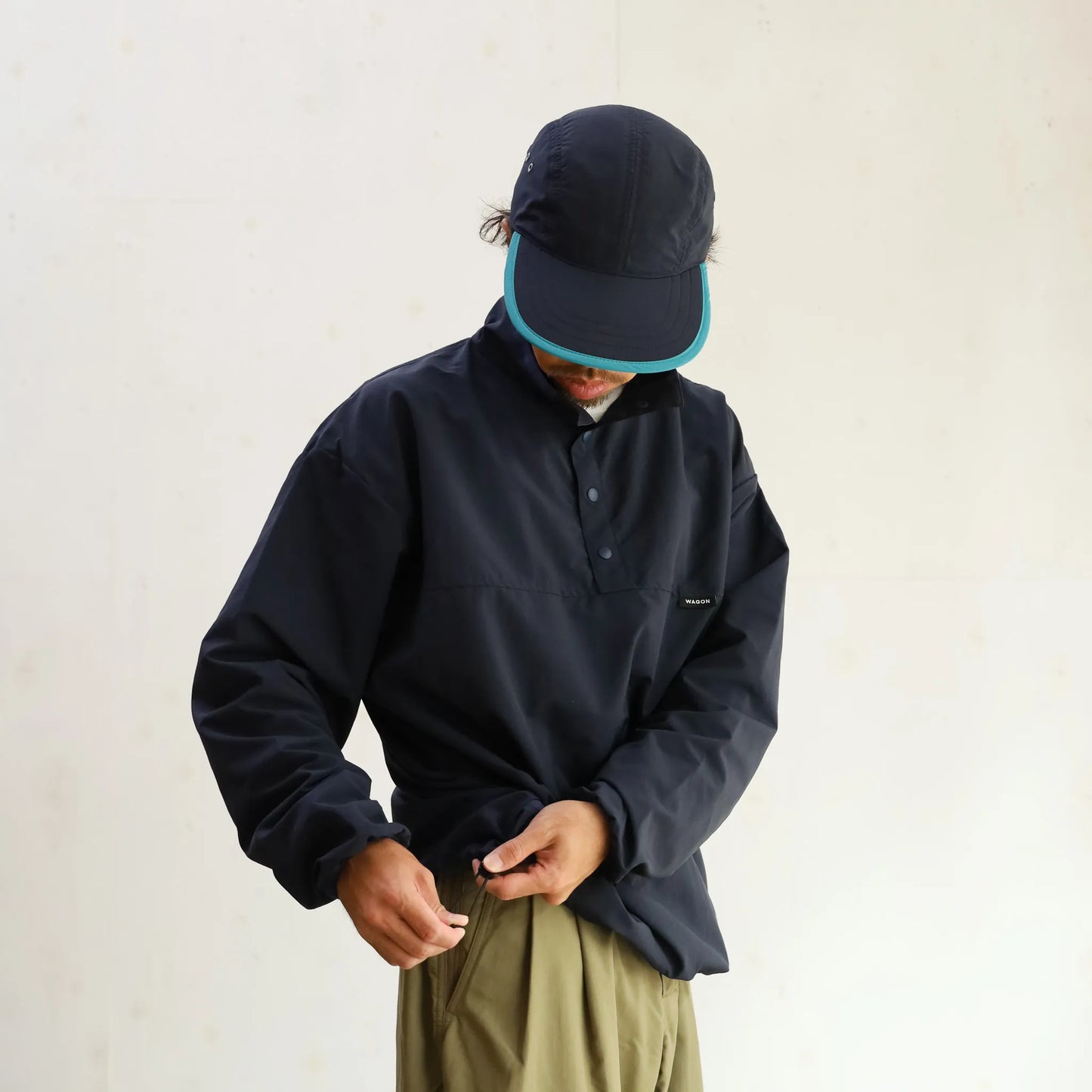 CYPRESS SNAP PULL OVER - NAVY