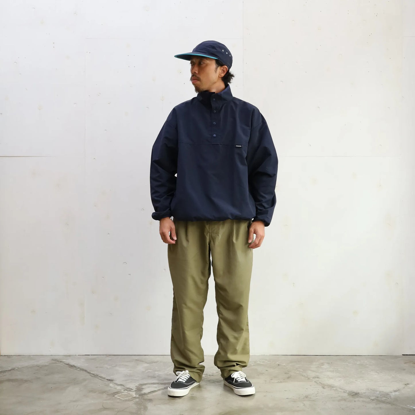 CYPRESS SNAP PULL OVER - NAVY