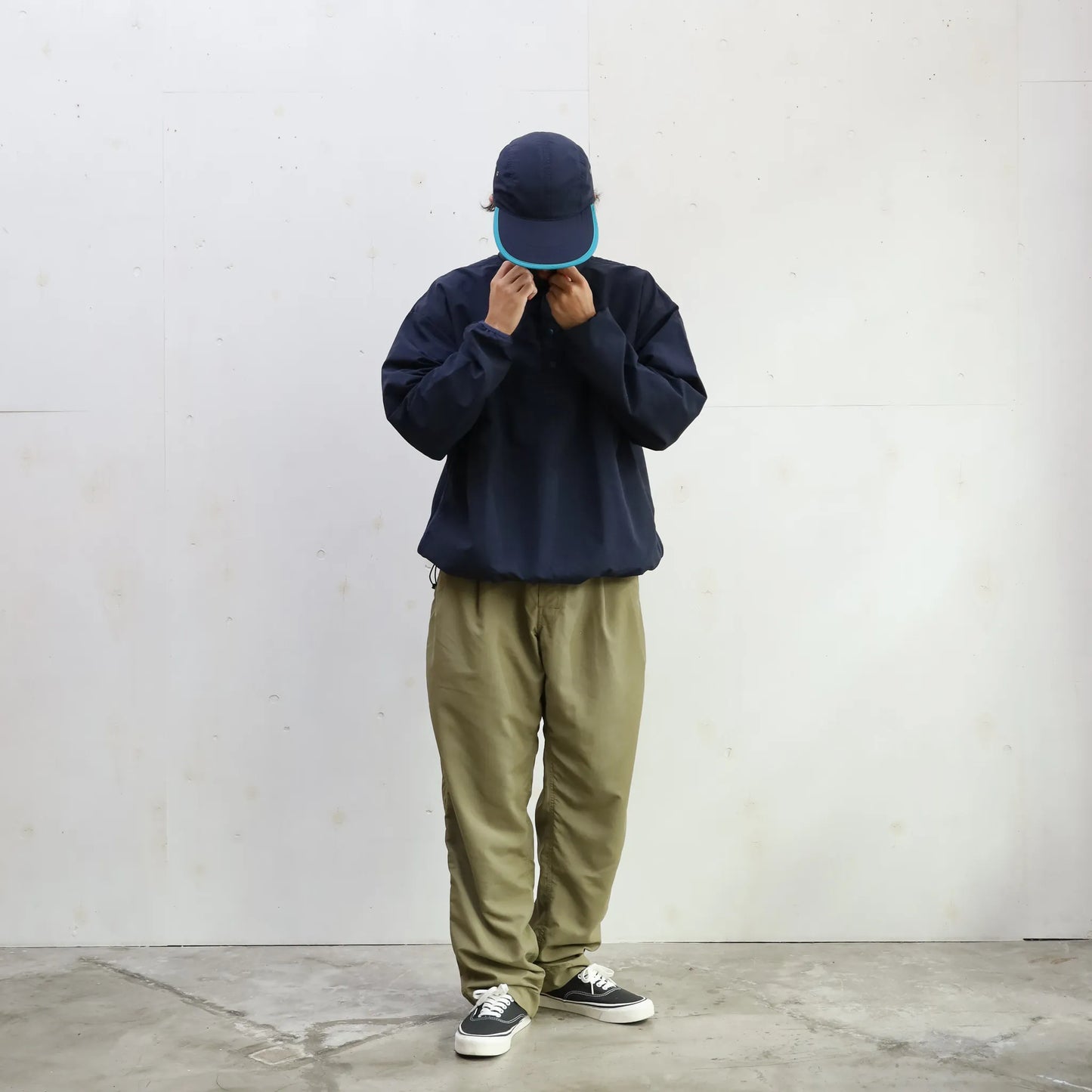 CYPRESS SNAP PULL OVER - NAVY