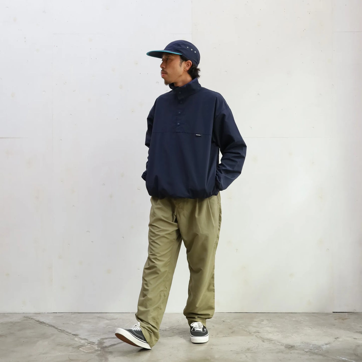 CYPRESS SNAP PULL OVER - NAVY