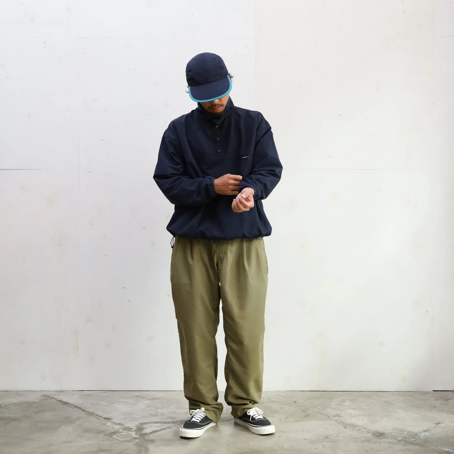 CYPRESS SNAP PULL OVER - NAVY