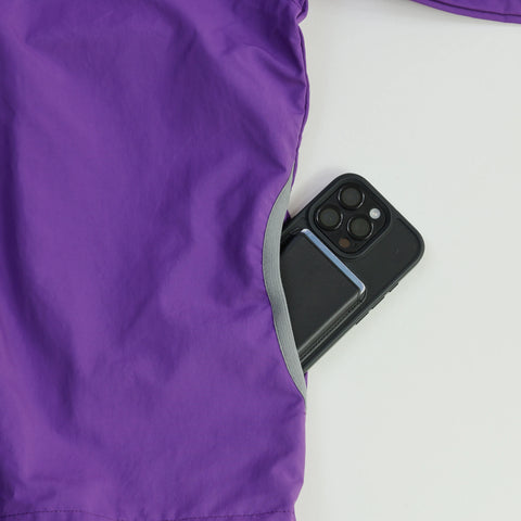 CYPRESS SNAP PULL OVER - PURPLE