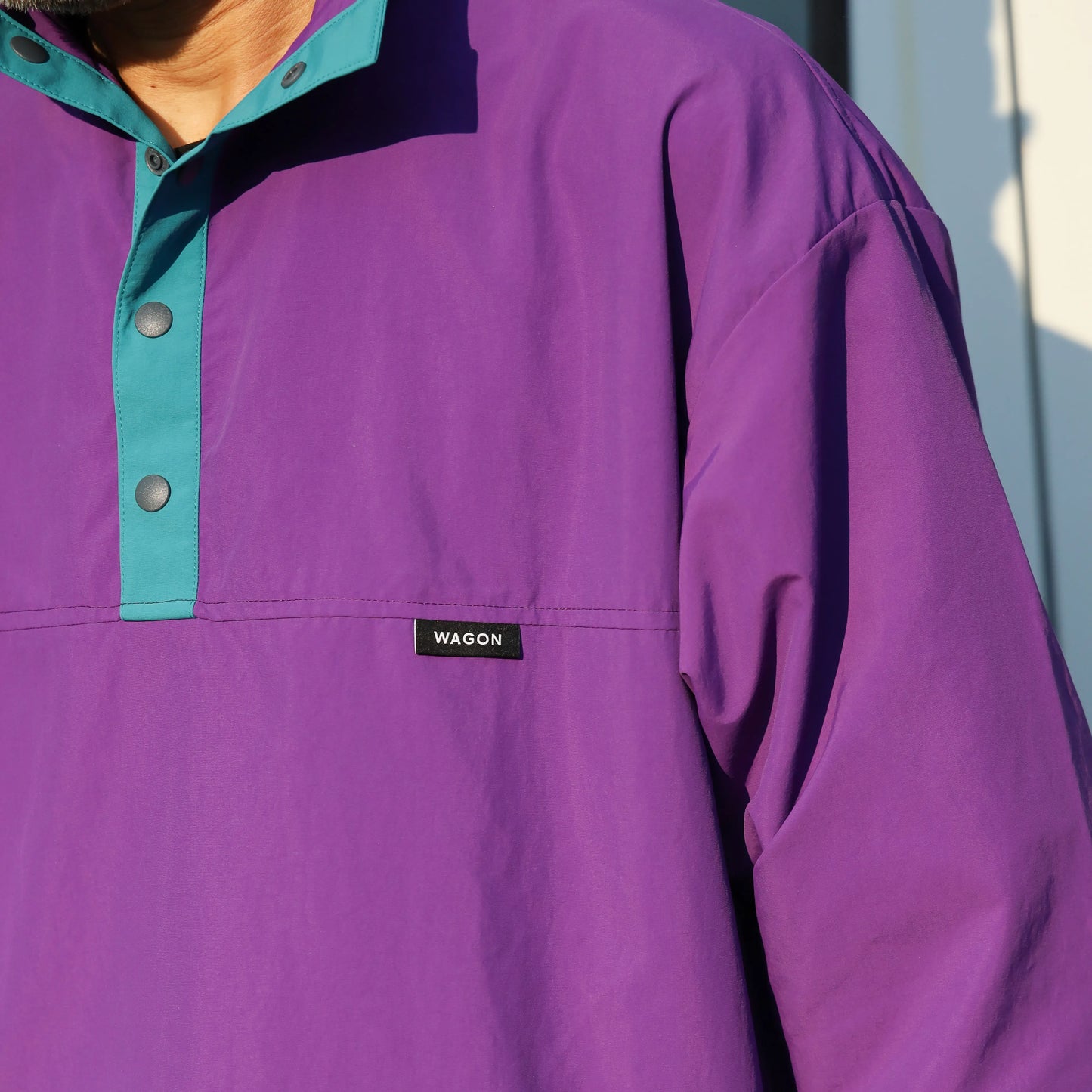 CYPRESS SNAP PULL OVER - PURPLE