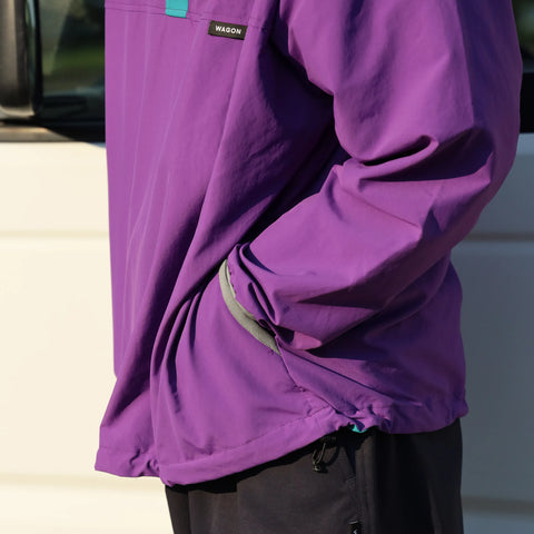 CYPRESS SNAP PULL OVER - PURPLE