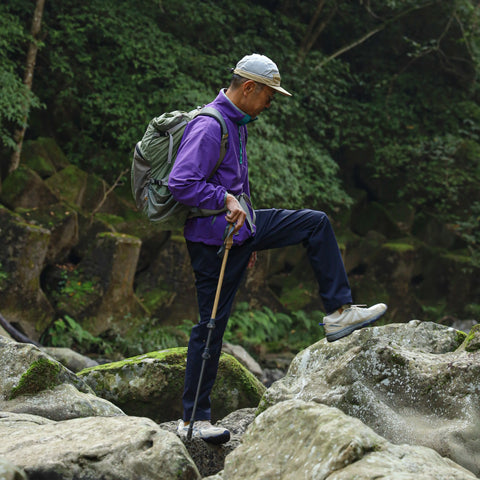 CYPRESS SNAP PULL OVER - PURPLE