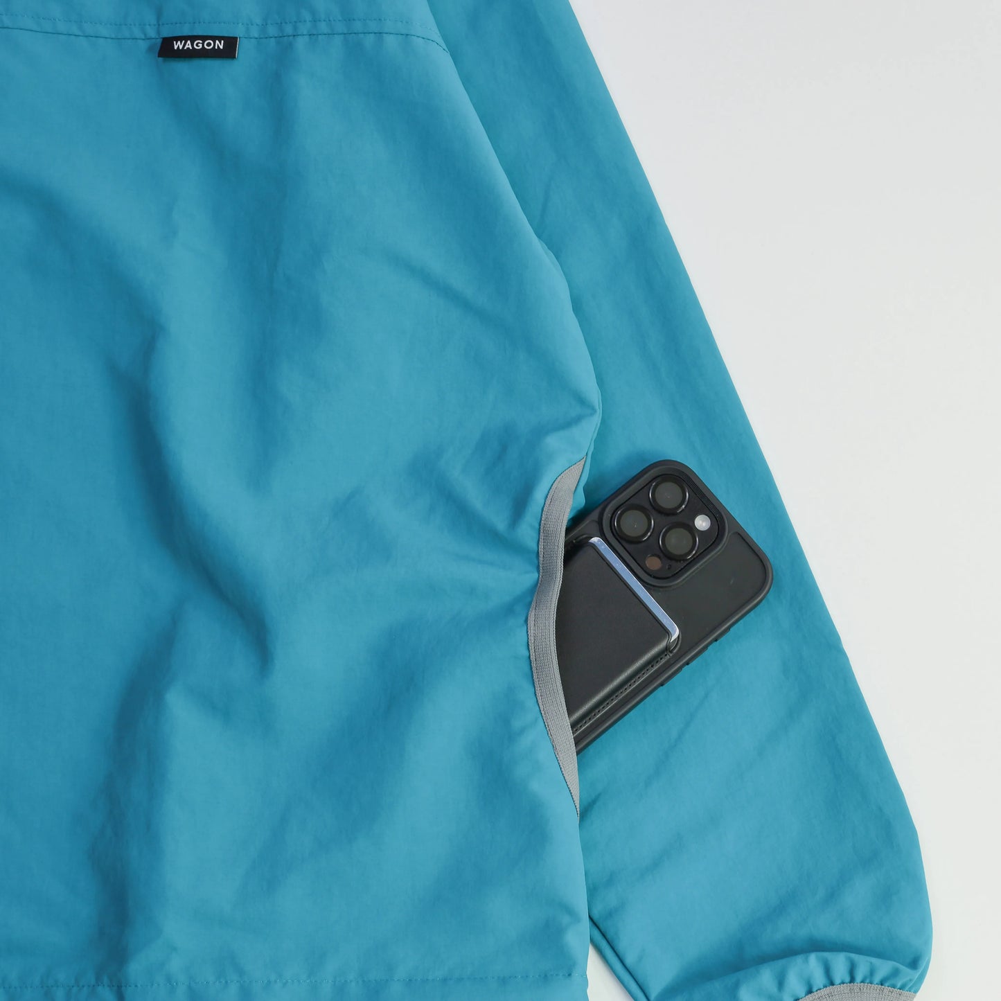 CYPRESS SNAP PULL OVER - TEAL