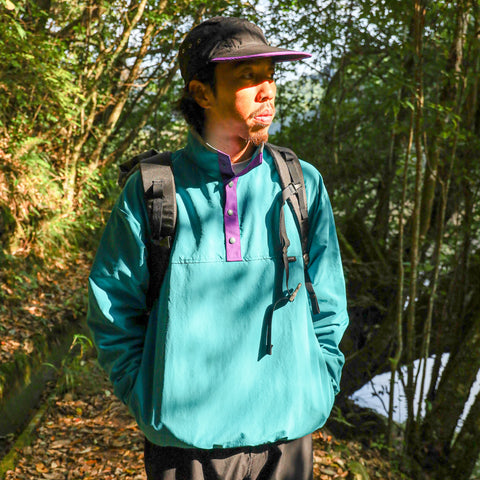 CYPRESS SNAP PULL OVER - TEAL