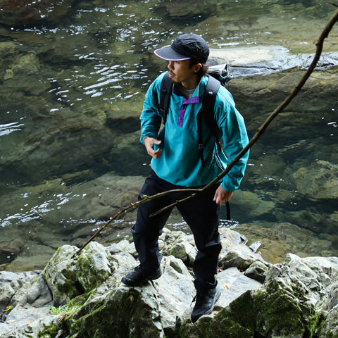 CYPRESS SNAP PULL OVER - TEAL