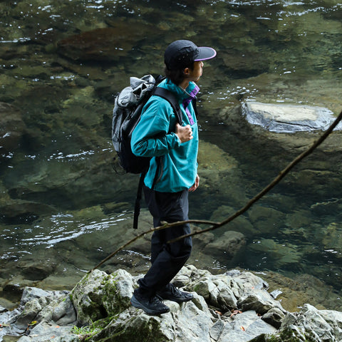 CYPRESS SNAP PULL OVER - TEAL