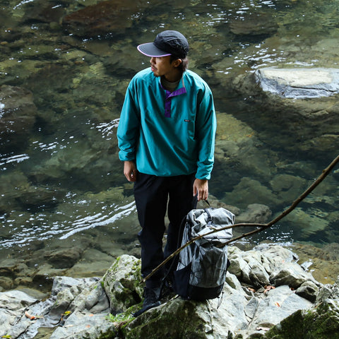 CYPRESS SNAP PULL OVER - TEAL