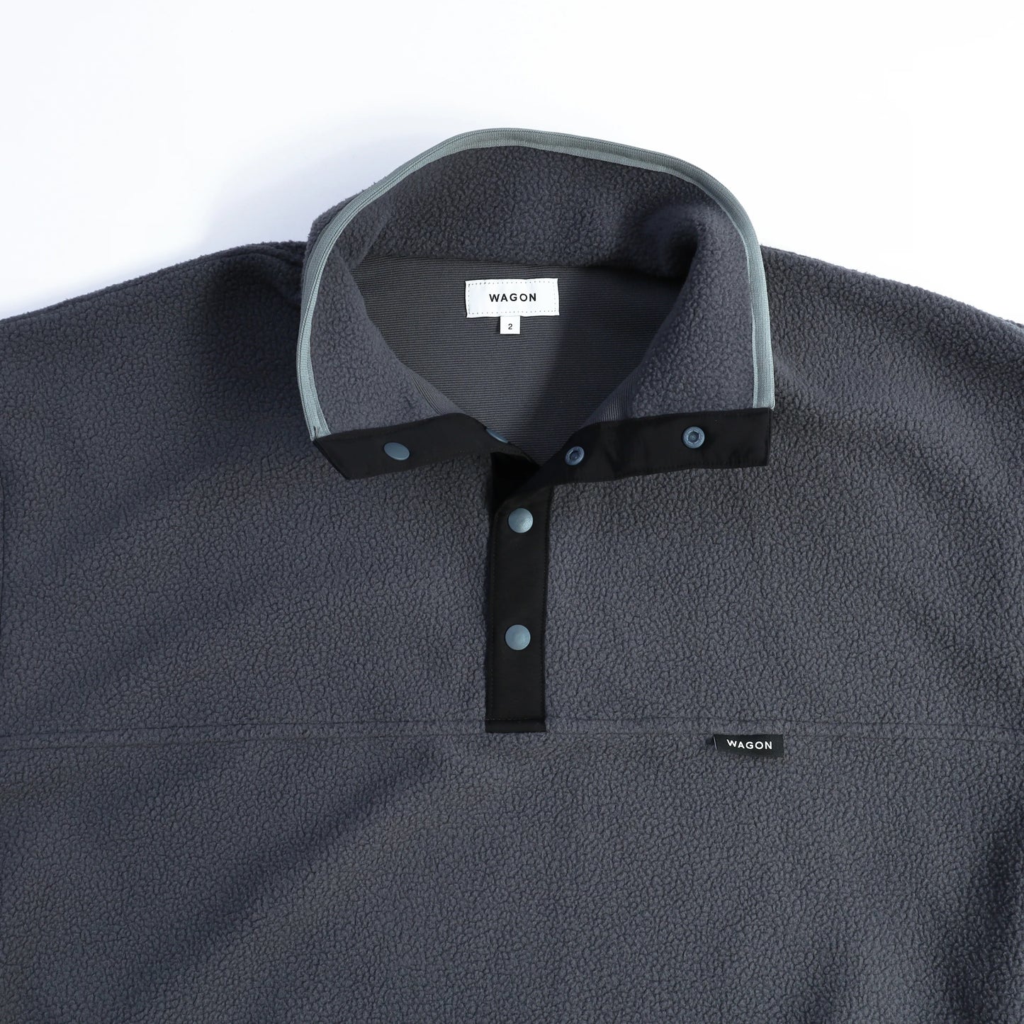 THERMAL PRO SNAP PULL OVER - CHARCOAL