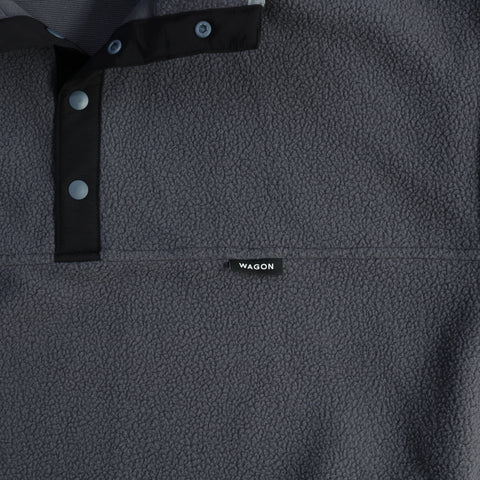 THERMAL PRO SNAP PULL OVER - CHARCOAL