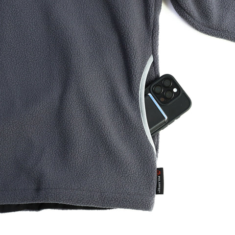 THERMAL PRO SNAP PULL OVER - CHARCOAL