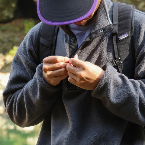 THERMAL PRO SNAP PULL OVER - CHARCOAL