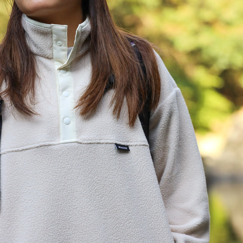 THERMAL PRO SNAP PULL OVER - NATURAL