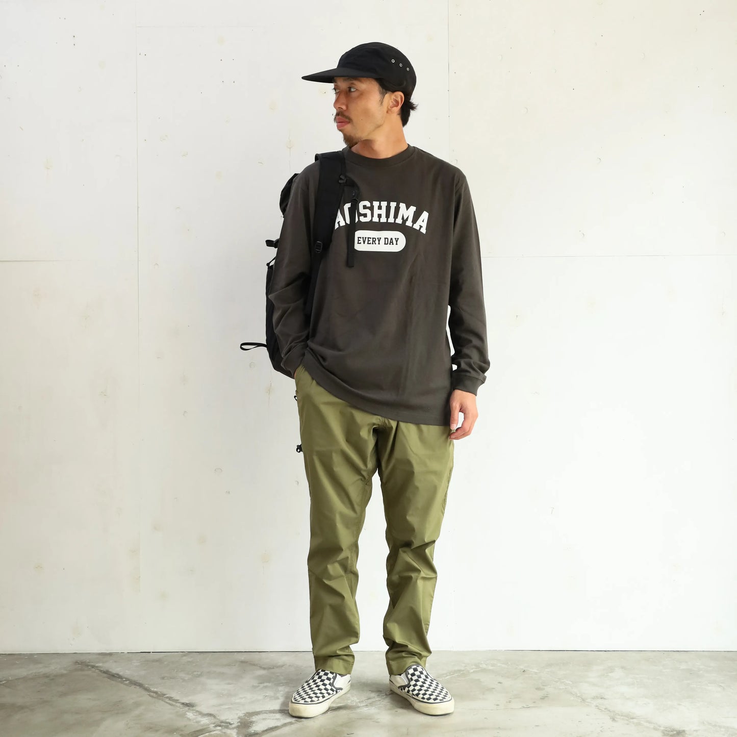 CYPRESS LONG BILL CAP - BLACK