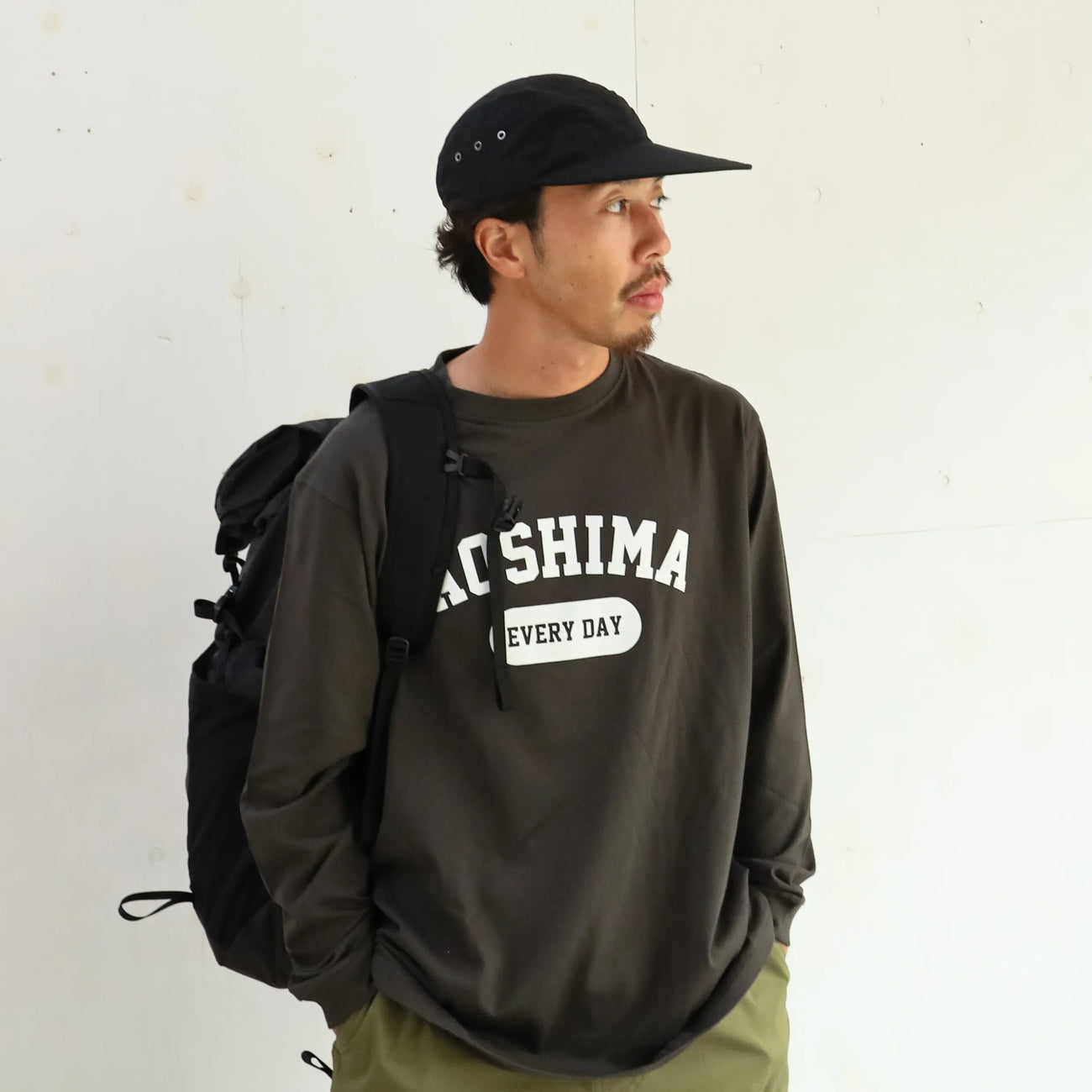 CYPRESS LONG BILL CAP - BLACK