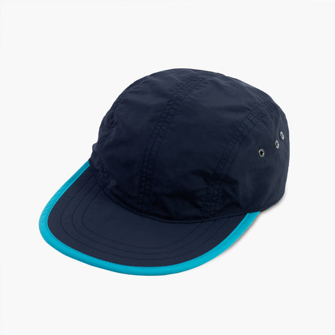 CYPRESS LONG BILL CAP - NAVY×TEAL