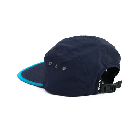 CYPRESS LONG BILL CAP - NAVY×TEAL