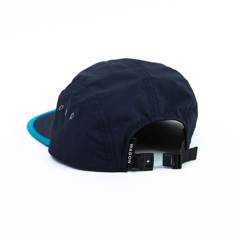 CYPRESS LONG BILL CAP - NAVY×TEAL
