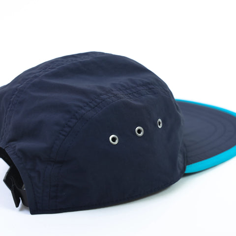 CYPRESS LONG BILL CAP - NAVY×TEAL