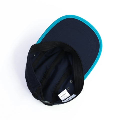 CYPRESS LONG BILL CAP - NAVY×TEAL