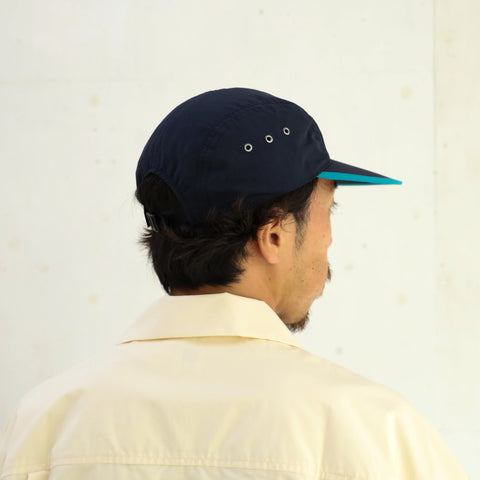 CYPRESS LONG BILL CAP - NAVY×TEAL
