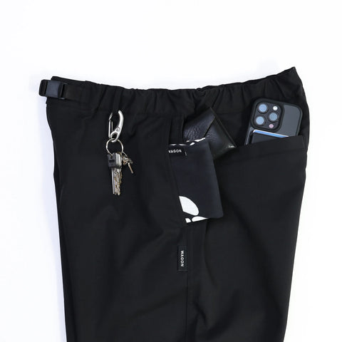 MID WEIGHT CEDAR PANTS - BLACK