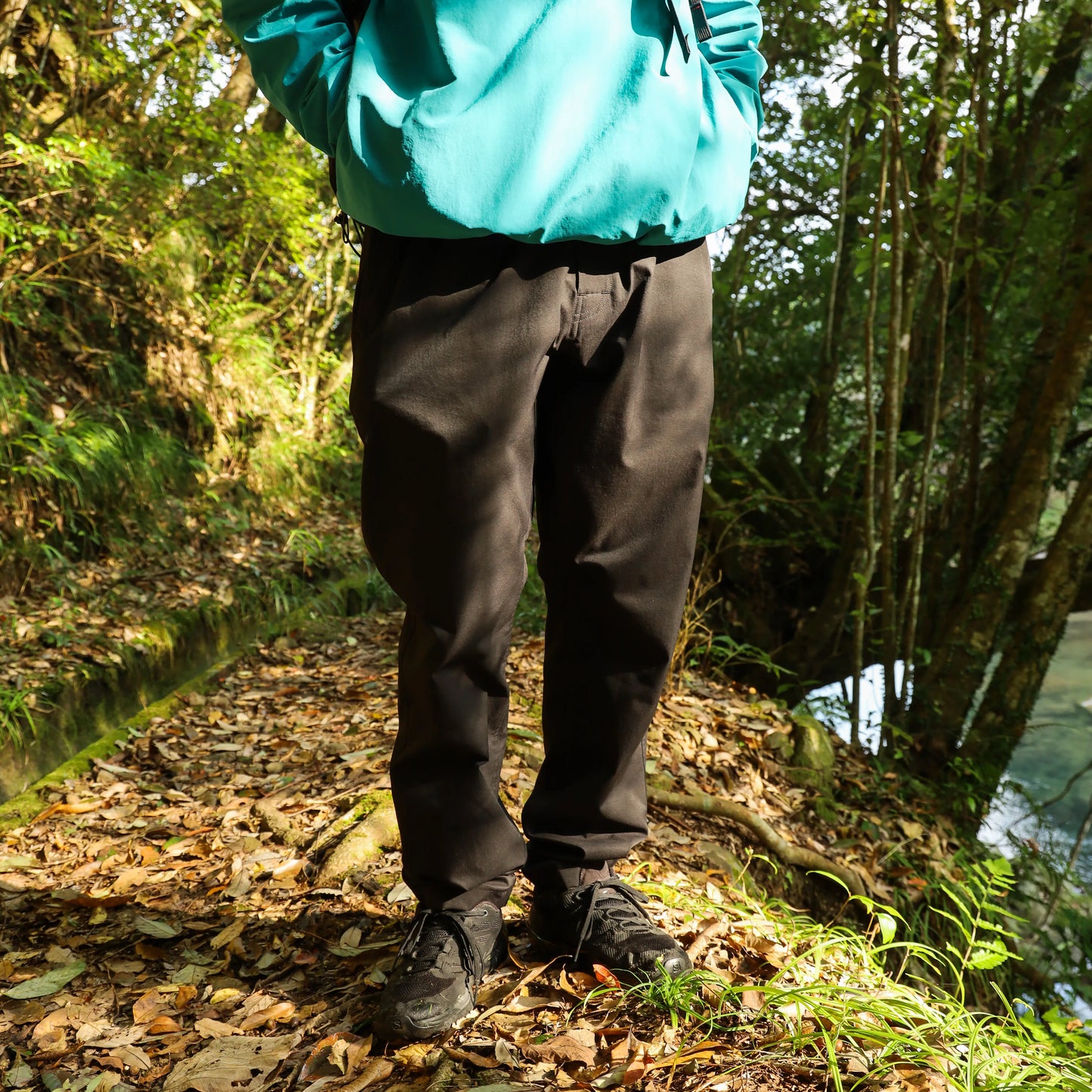 MID WEIGHT CEDAR PANTS - BLACK