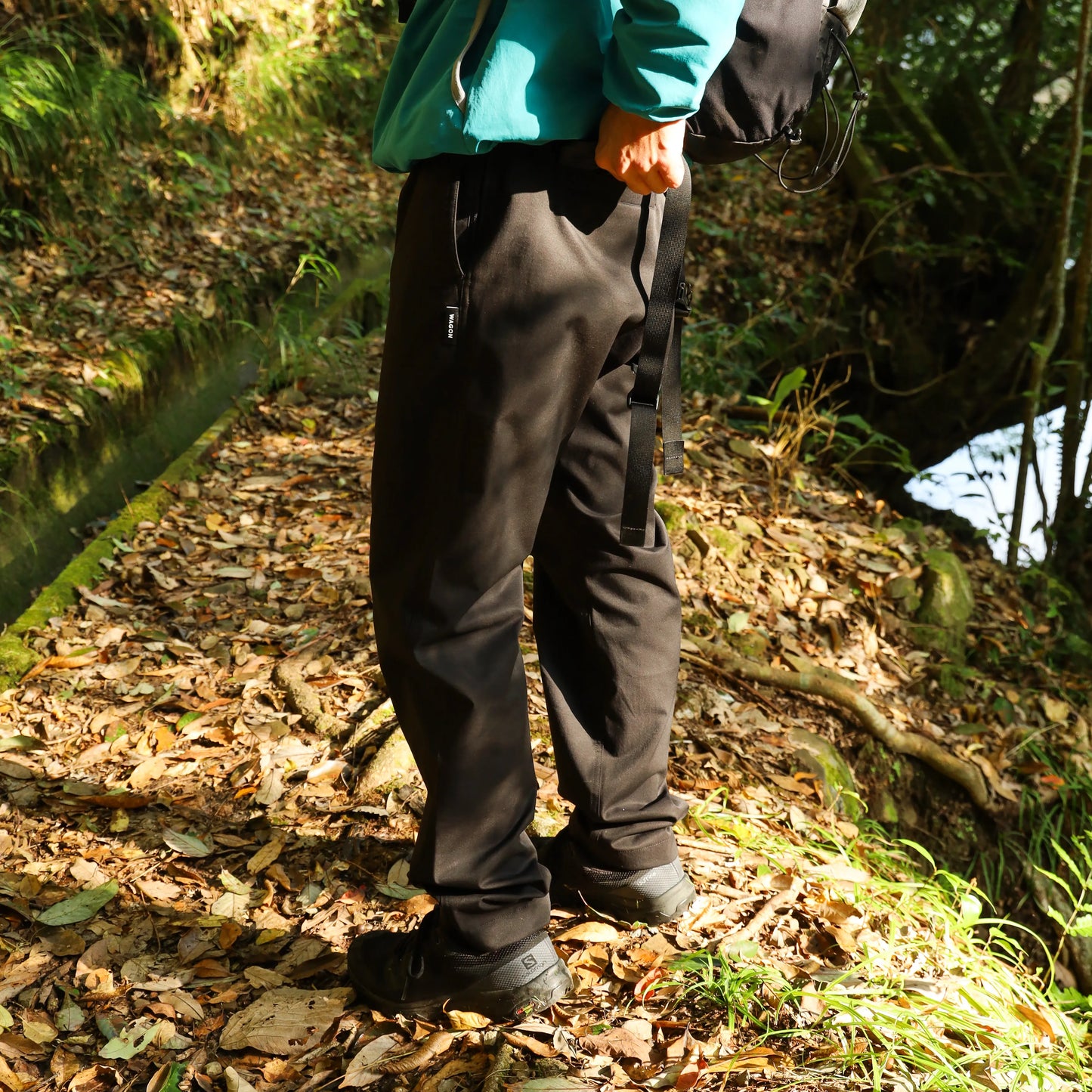 MID WEIGHT CEDAR PANTS - BLACK