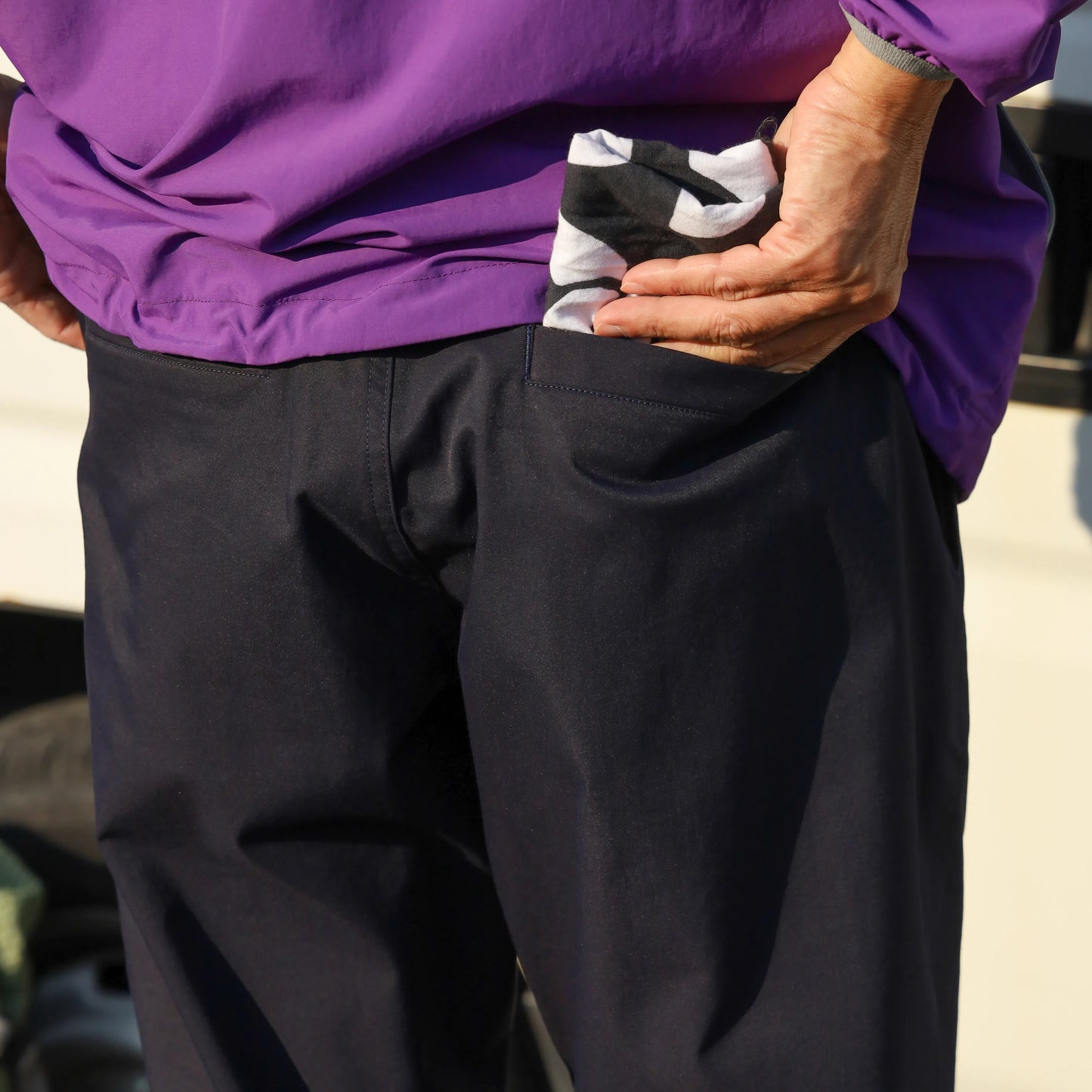 MID WEIGHT CEDAR PANTS - NAVY