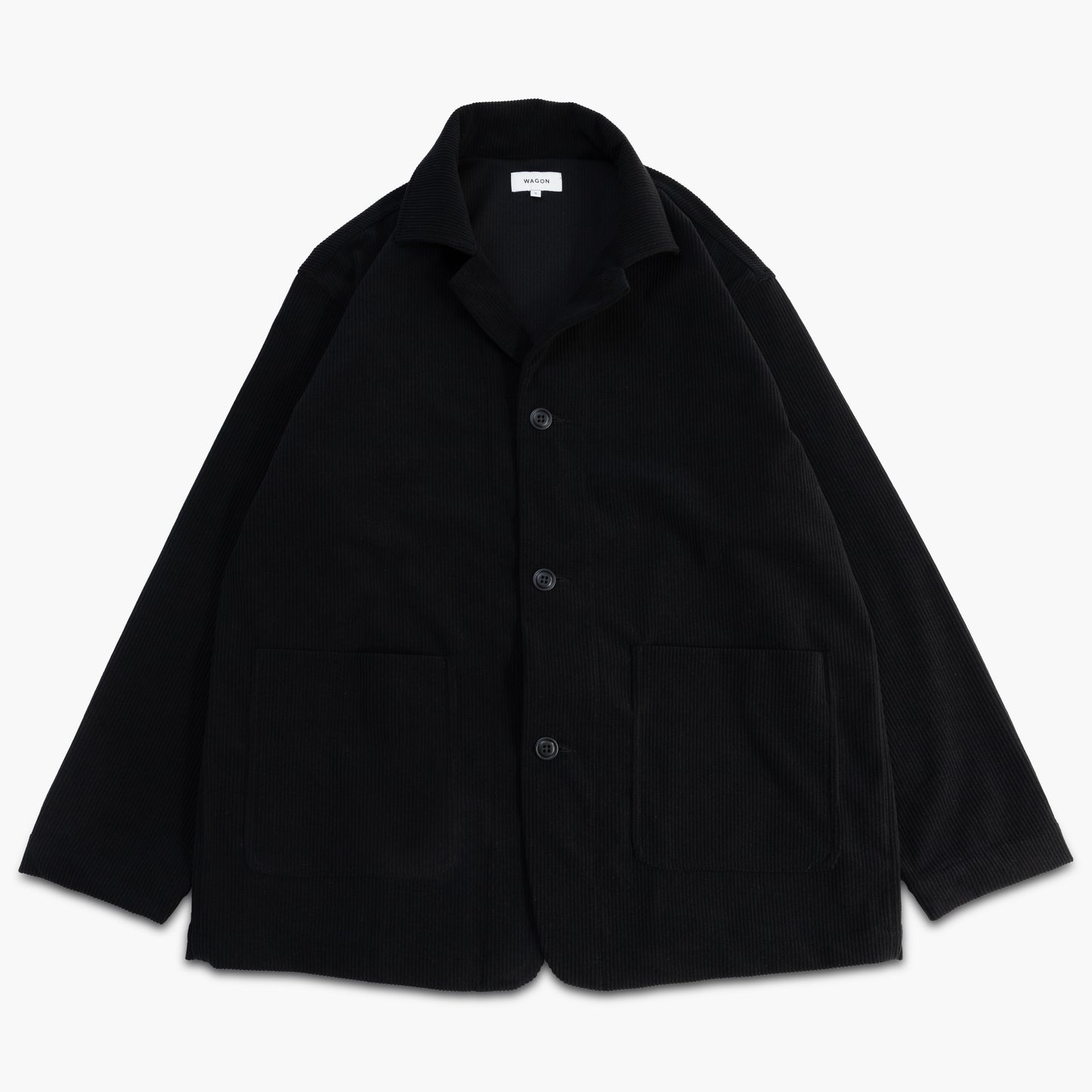 [DAILY LINE] CORDUROY DAILY JACKET - BLACK