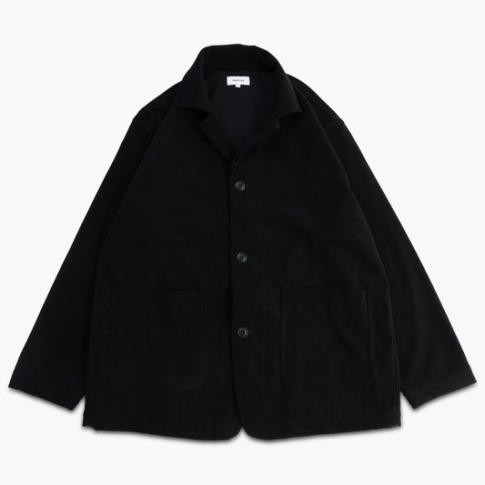 [DAILY LINE] CORDUROY DAILY JACKET - BLACK