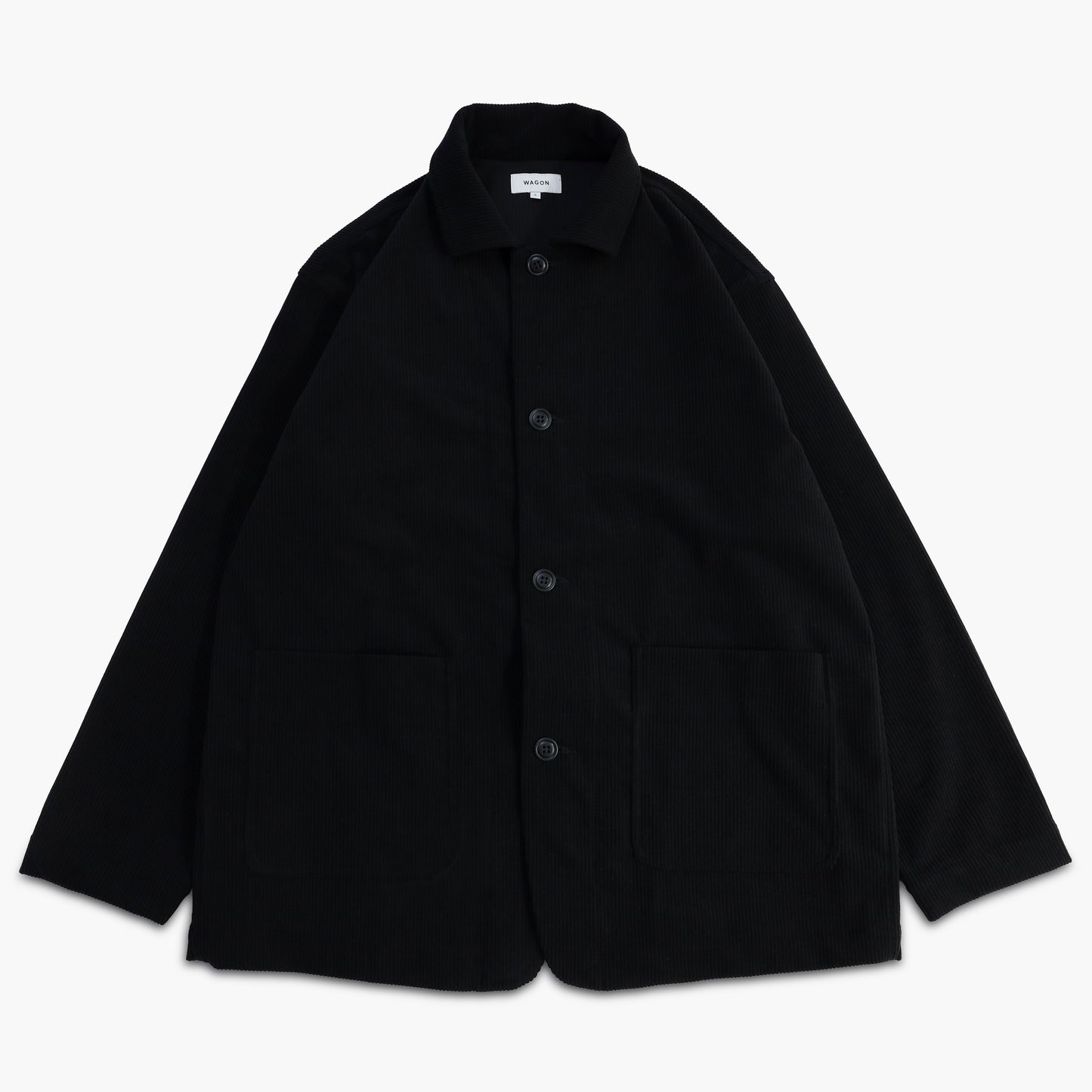 [DAILY LINE] CORDUROY DAILY JACKET - BLACK