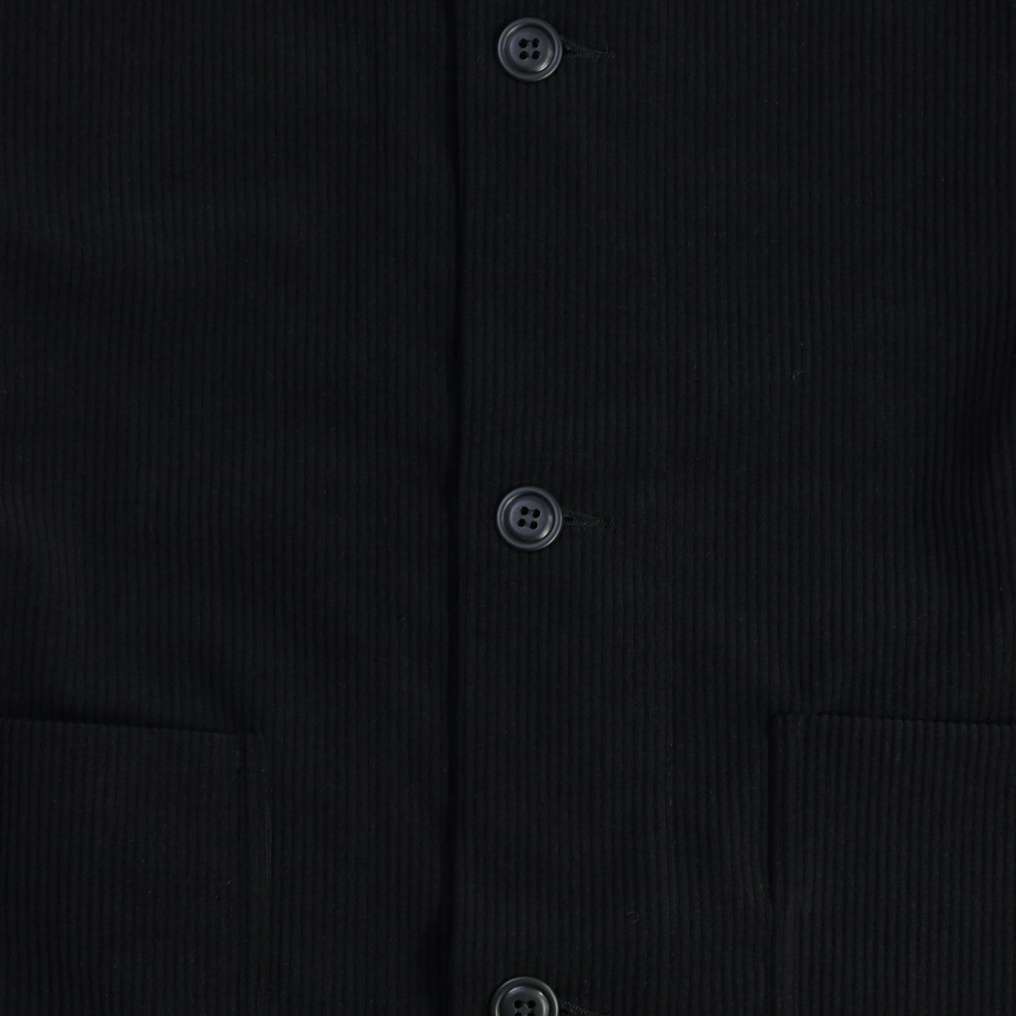 [DAILY LINE] CORDUROY DAILY JACKET - BLACK