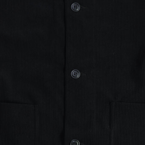 [DAILY LINE] CORDUROY DAILY JACKET - BLACK