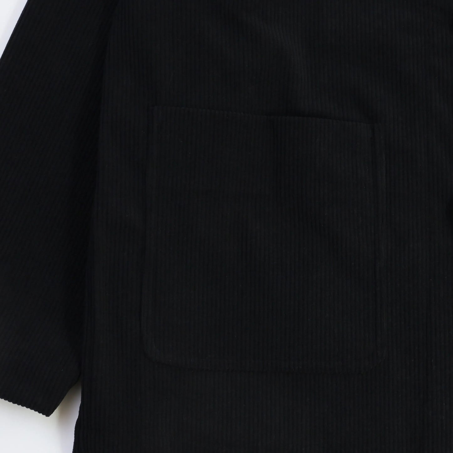 [DAILY LINE] CORDUROY DAILY JACKET - BLACK