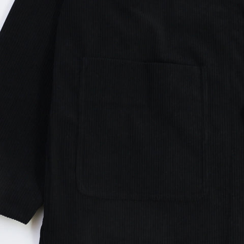 [DAILY LINE] CORDUROY DAILY JACKET - BLACK