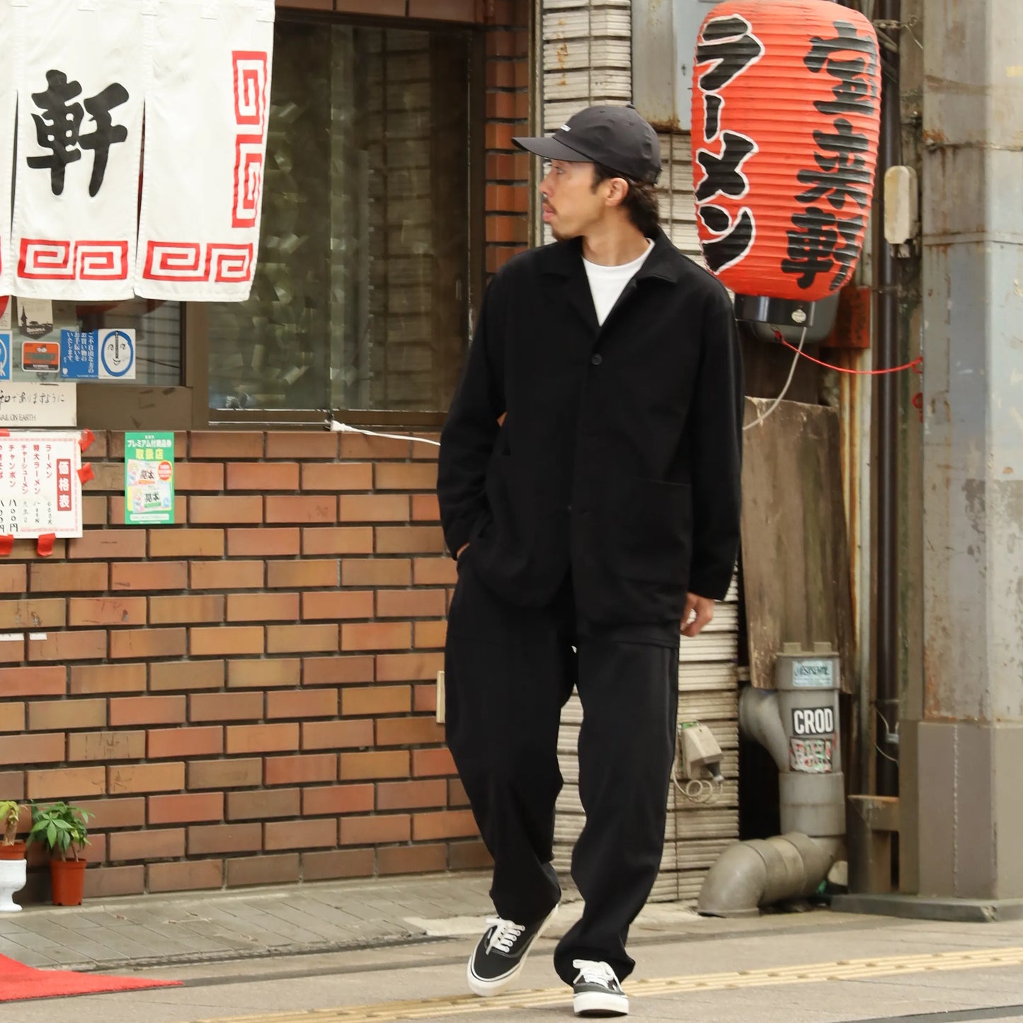 [DAILY LINE] CORDUROY DAILY JACKET - BLACK