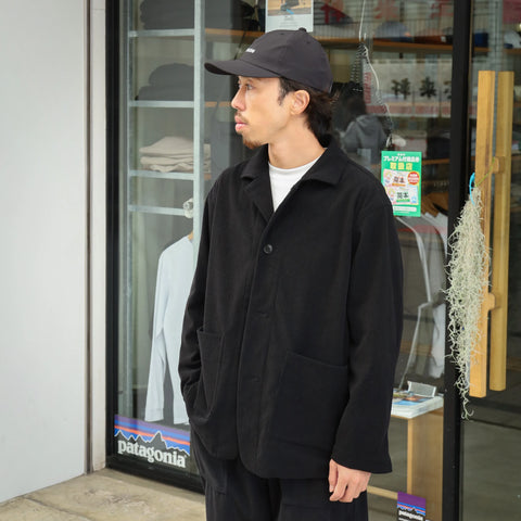 [DAILY LINE] CORDUROY DAILY JACKET - BLACK